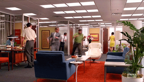 office-running-funny